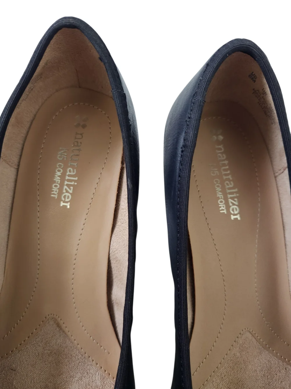 Naturalizer Comfort Black Leather Heel Pumps Size 6 Never Worn 2.5" Heel Height - Picture 5 of 6